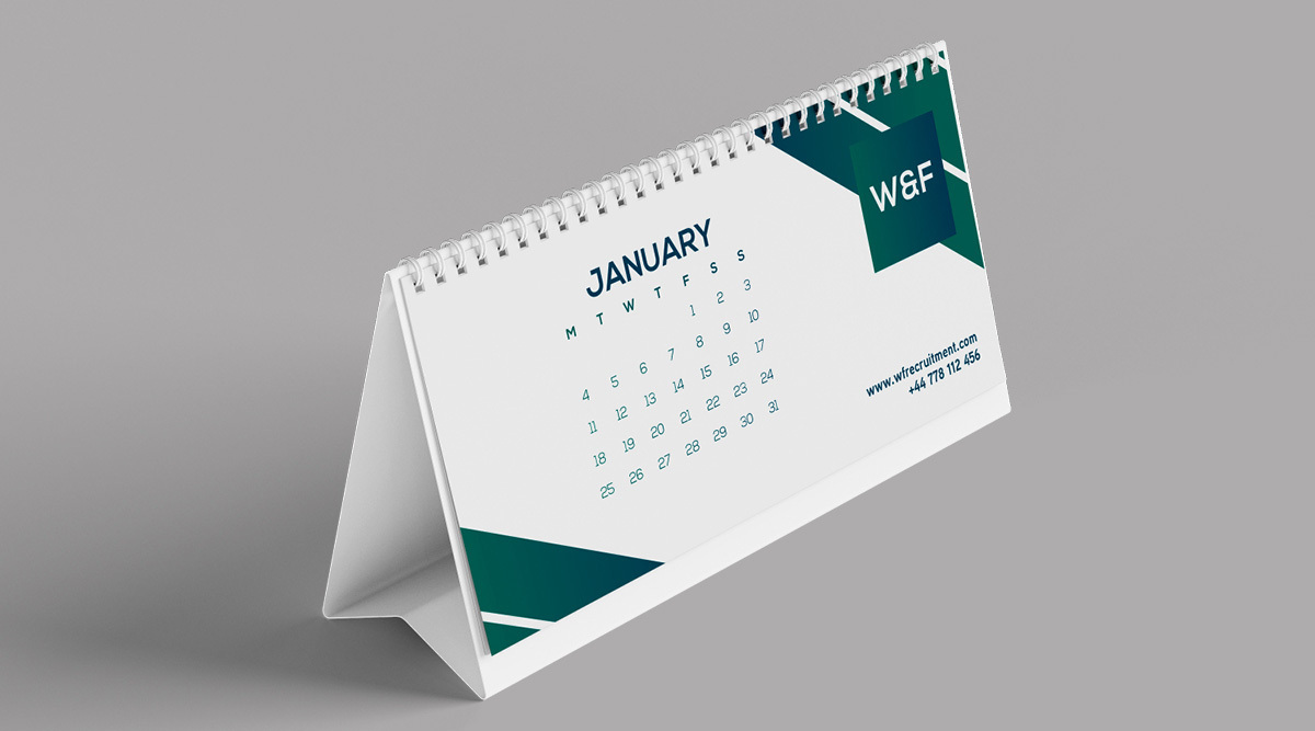 Desk Calendar Wiro